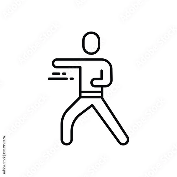 Fototapeta Boxing Vector icon