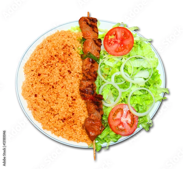 Obraz brochette de kébab