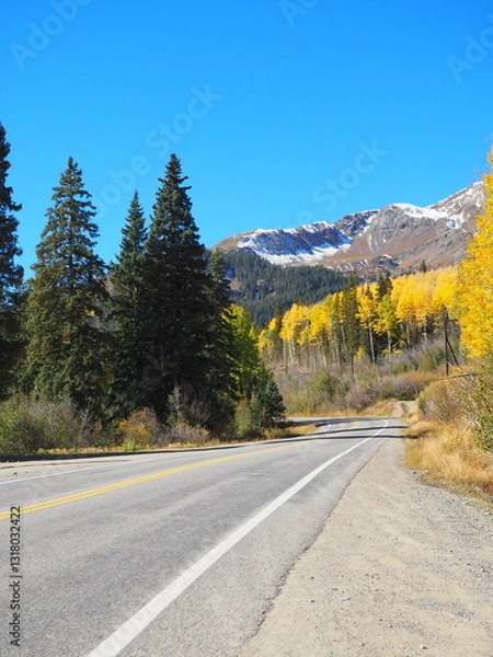 Obraz Beautiful Fall Colors road trip