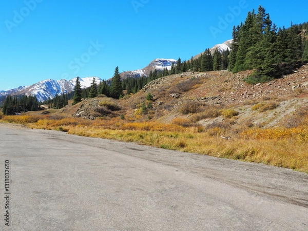 Obraz Beautiful Fall Colors road trip