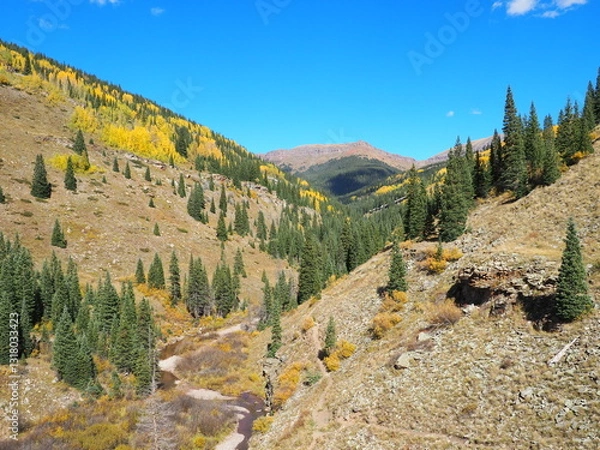 Obraz Beautiful Fall Colors road trip