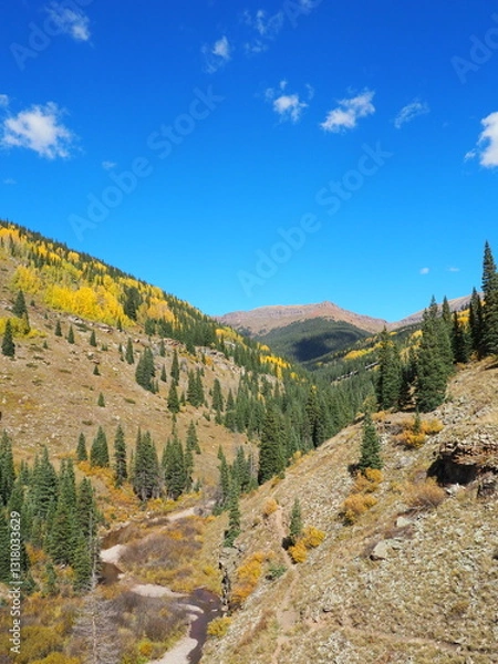 Obraz Beautiful Fall Colors road trip