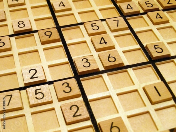 Obraz sudoku