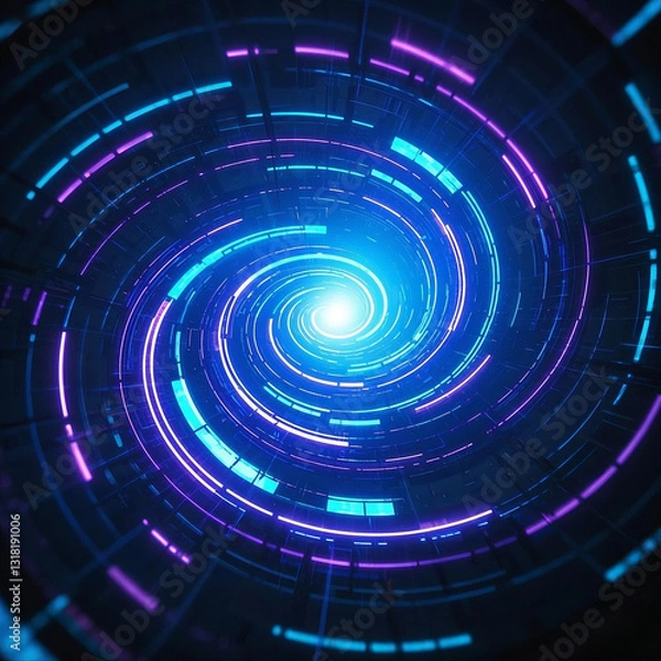 Fototapeta abstract technology background