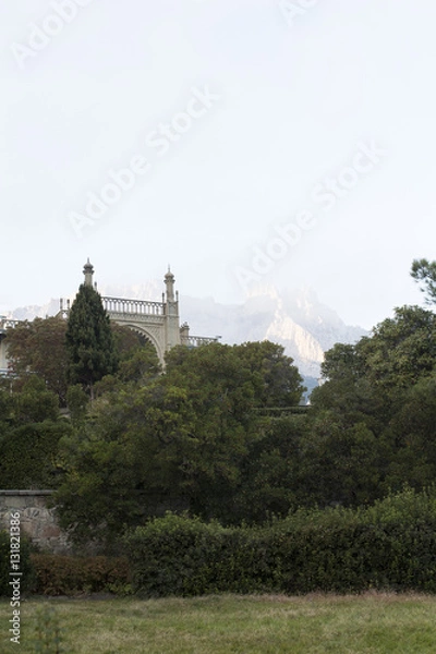 Obraz voroncovsky palace in Yalta
