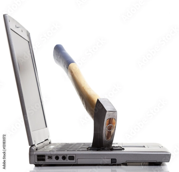 Obraz Damaged IT Goods