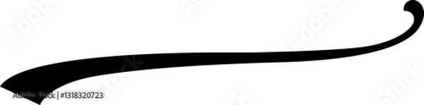 Obraz Baseball Swash Text Tail