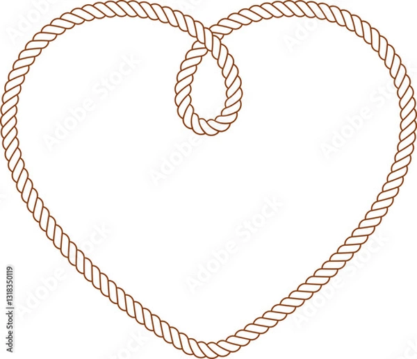 Obraz Rope Tie Frame Shape