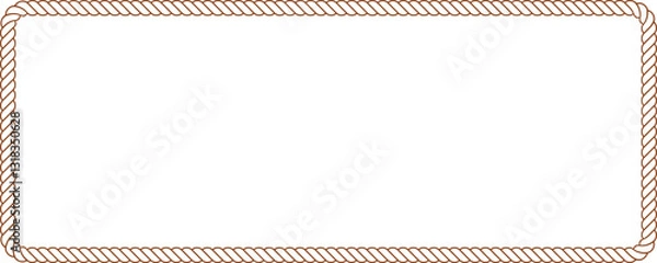 Obraz Rope Tie Frame Shape