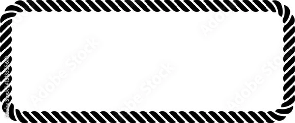 Obraz Rope Tie Frame Shape