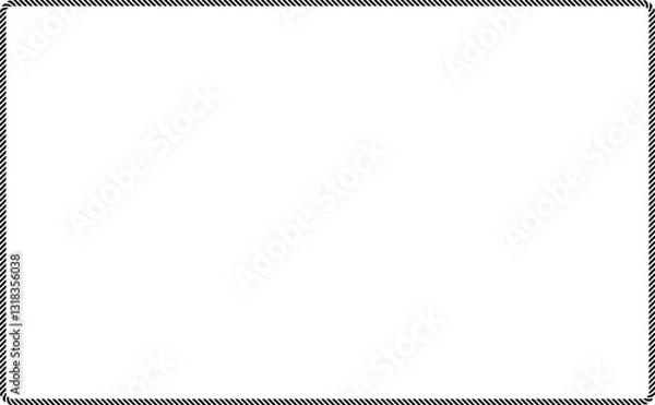 Obraz Rope Tie Frame Shape