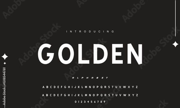 Fototapeta Comic retro font set. Alphabet letters & number in style of comics, pop art for title, headline, poster, comics, or banner design. Cartoon typography collection.
