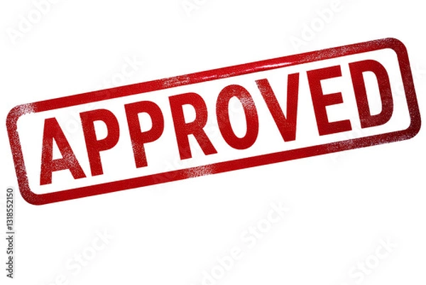 Fototapeta stamp approved