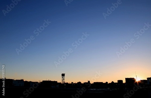 Fototapeta 冬のブルーモーメント