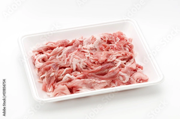 Obraz 豚肉のこま切れ