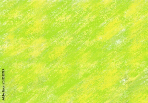 Obraz 水彩の背景素材　黄緑