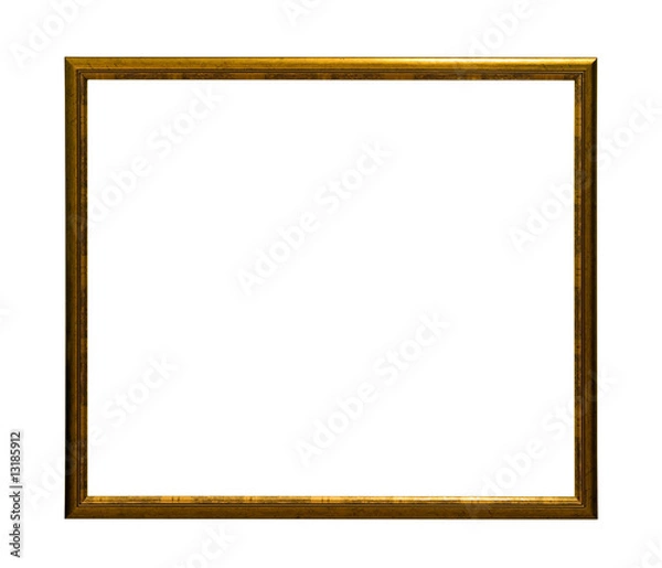 Obraz Antique picture frame with clipping path
