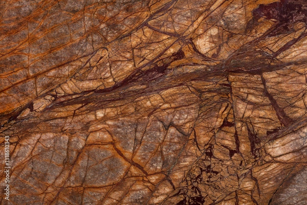 Obraz Bidasar Brown Marble background, beautiful texture in stylish color for your design work.