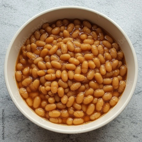 Obraz baked beans