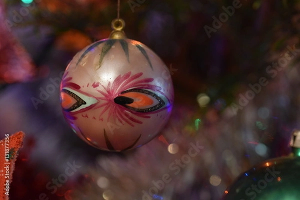 Obraz Christmas tree decorations