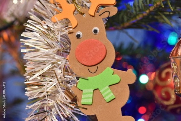 Obraz Christmas tree decorations