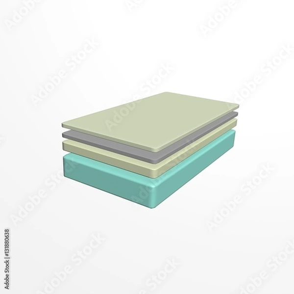 Fototapeta Матрас гибрид