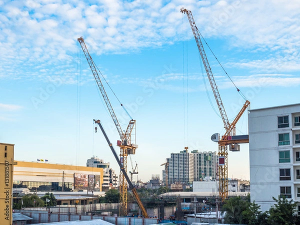 Obraz Crane construction