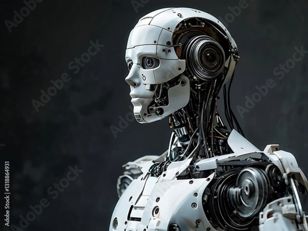 Fototapeta Android Portrait: A Mechanical Look