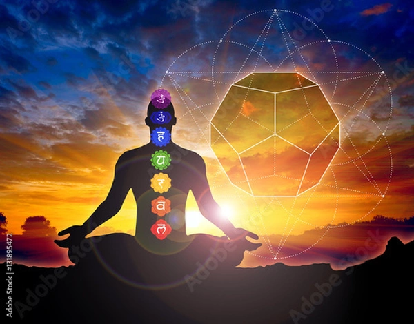 Obraz Meditation symbol 