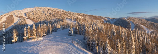 Obraz stok narciarski