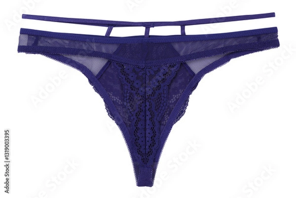 Fototapeta blue bra isolated on transparent 