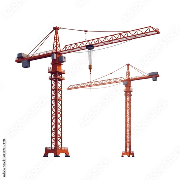 Obraz construction machines