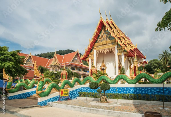 Fototapeta Храм на острове Пхукет