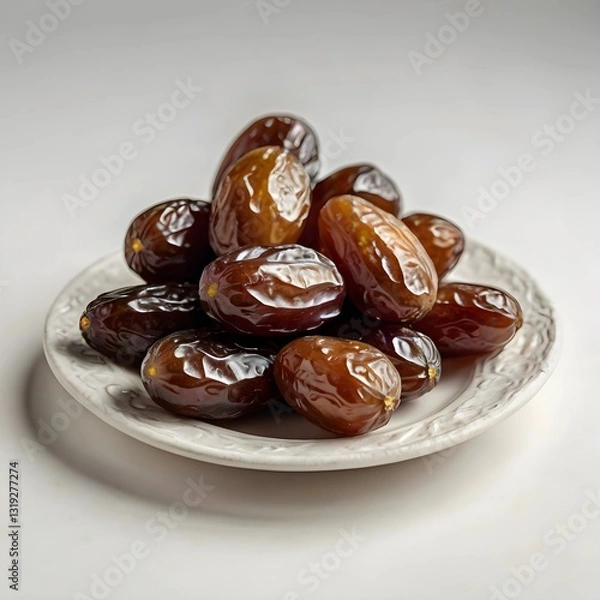 Obraz Nutritious and Sweet Medjool Dates - Perfect for Ramadan and Healthy Snacks