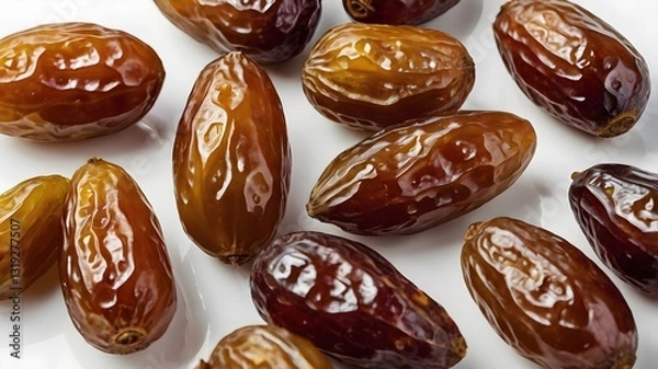 Fototapeta Organic Medjool Dates - Perfect for Fasting and Snacking