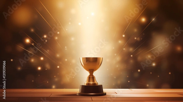 Obraz luxury awards stage, AI generated images