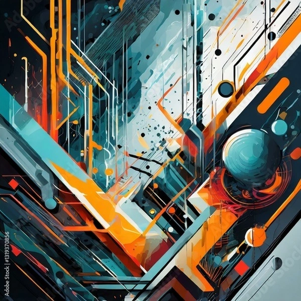 Obraz Digital abstraction