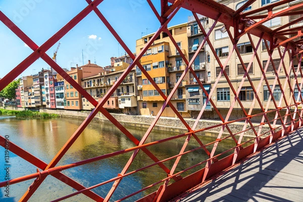 Obraz Eiffel bridge in Girona