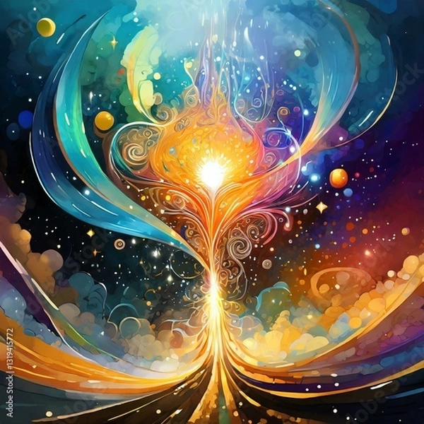 Obraz Abstract energy