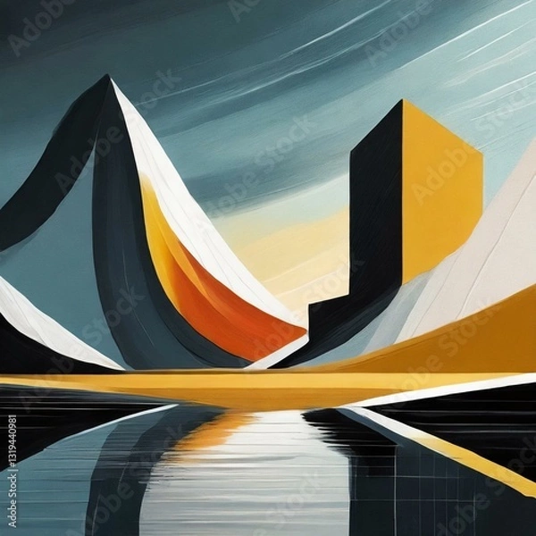 Obraz Minimalist and modern design