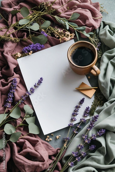 Obraz coffee and paper
