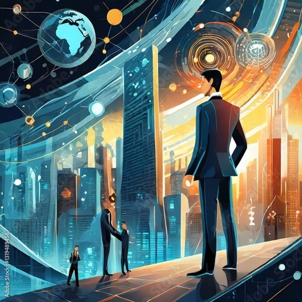 Obraz The digital age