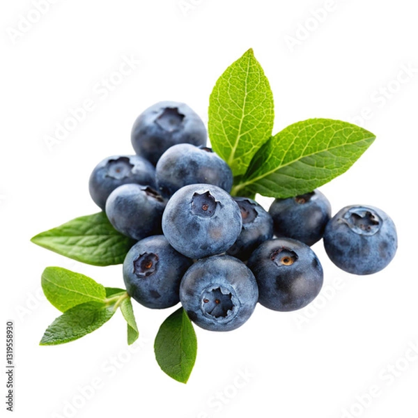 Fototapeta blueberries isolated
