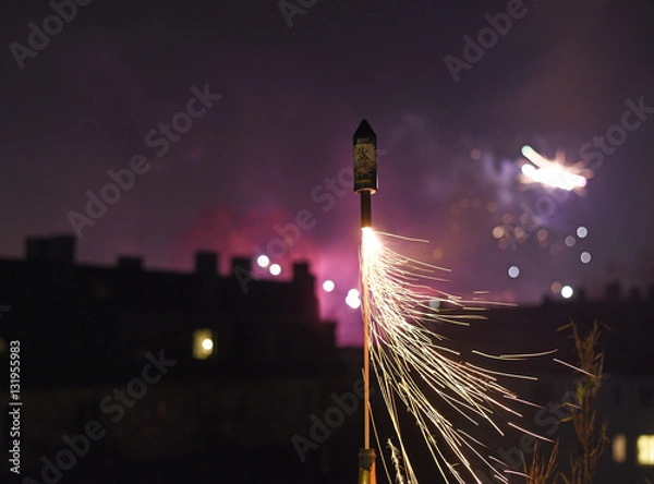 Obraz Rakieta noworoczna