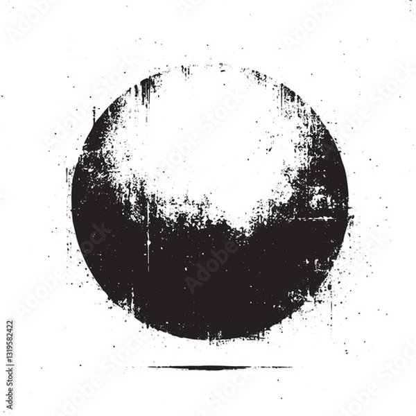 Obraz a simple single minimal abstract grunge texture