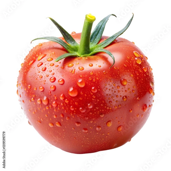 Obraz tomato isolated on white background