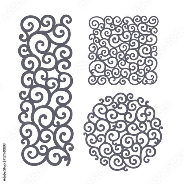 Fototapeta ornate pattern for cutting