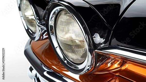 Fototapeta A photo of Car Headlight Restoration Kit