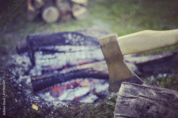 Fototapeta Cooking breakfast.