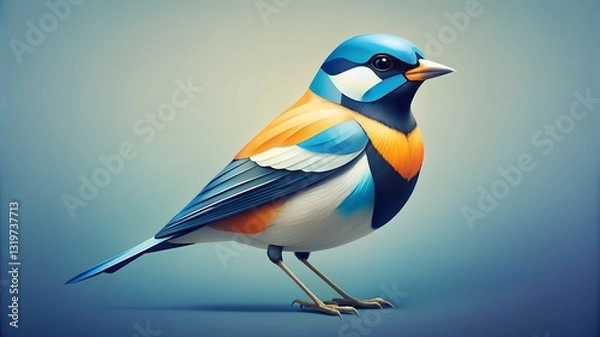 Obraz Illustration of a Bird